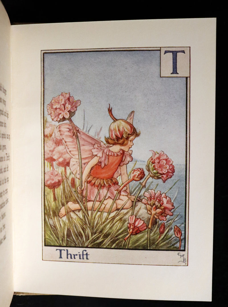 1934 Rare First Edition - Cicely Mary Barker - A FLOWER FAIRY ALPHABET.