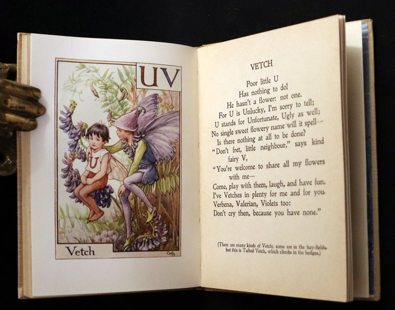1934 Rare First Edition - Cicely Mary Barker - A FLOWER FAIRY ALPHABET.