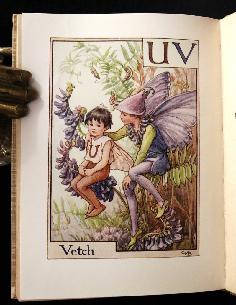1934 Rare First Edition - Cicely Mary Barker - A FLOWER FAIRY ALPHABET.