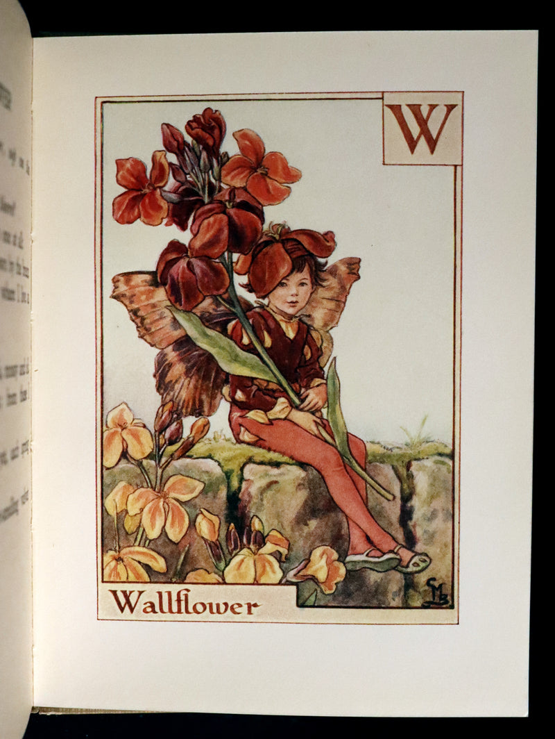 1934 Rare First Edition - Cicely Mary Barker - A FLOWER FAIRY ALPHABET.