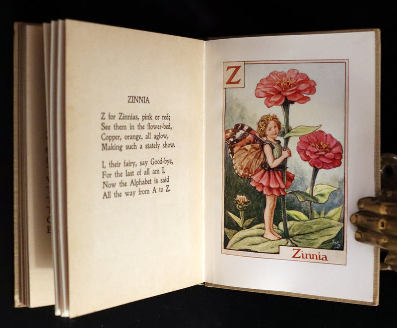 1934 Rare First Edition - Cicely Mary Barker - A FLOWER FAIRY ALPHABET.