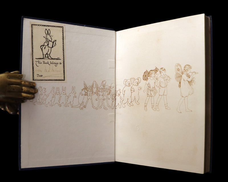 1925 Rare Book - The Little Green Road to Fairyland by Ida Rentoul Outhwaite illustrated.