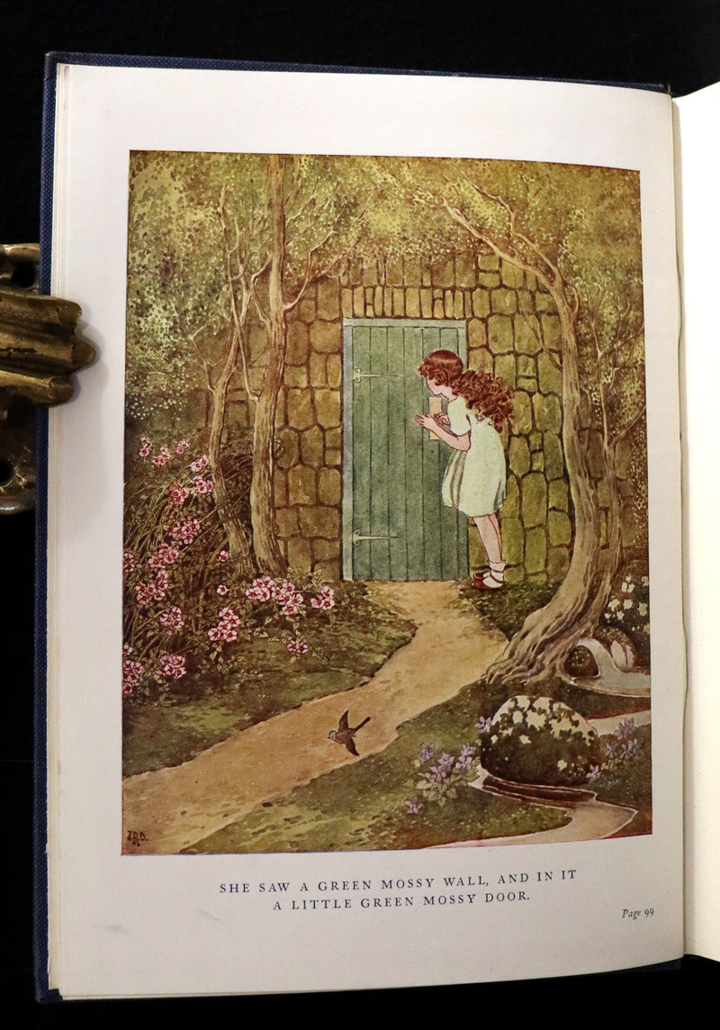 1925 Rare Book - The Little Green Road to Fairyland by Ida Rentoul Outhwaite illustrated.