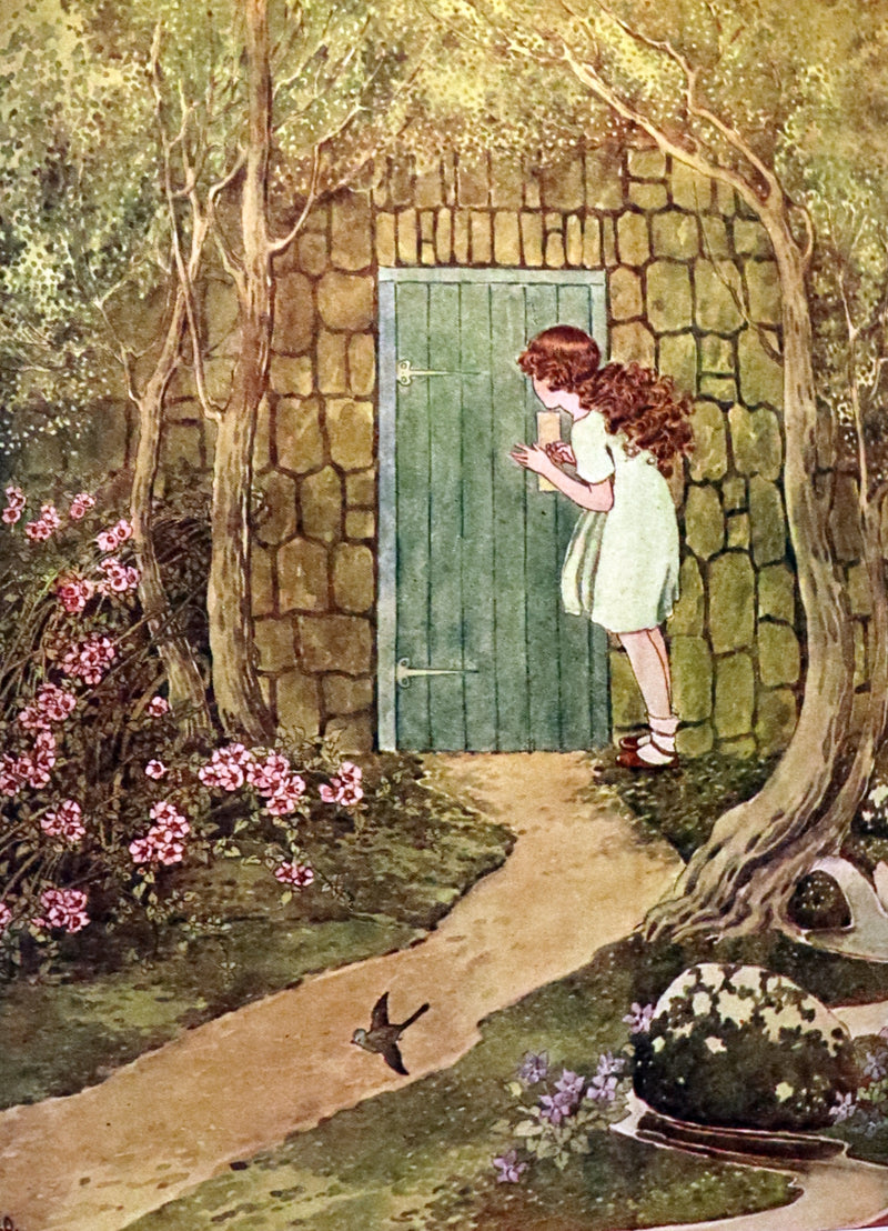 1925 Rare Book - The Little Green Road to Fairyland by Ida Rentoul Outhwaite illustrated.