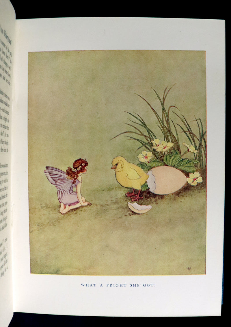 1925 Rare Book - The Little Green Road to Fairyland by Ida Rentoul Outhwaite illustrated.