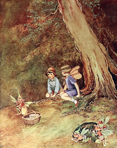1925 Rare Book - The Little Green Road to Fairyland by Ida Rentoul Outhwaite illustrated.