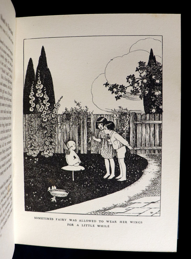 1925 Rare Book - The Little Green Road to Fairyland by Ida Rentoul Outhwaite illustrated.