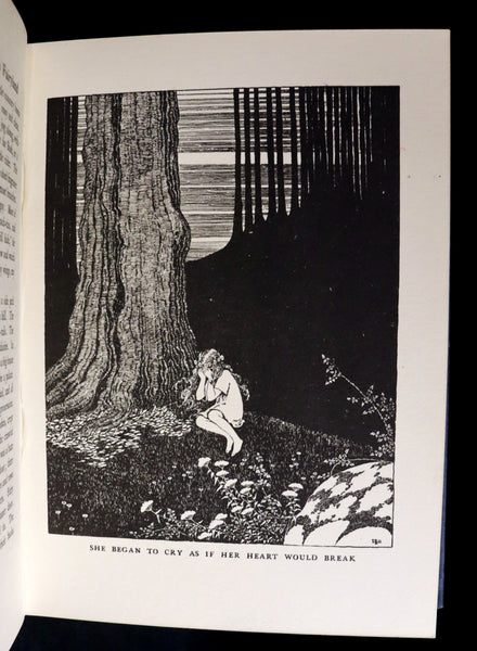 1925 Rare Book - The Little Green Road to Fairyland by Ida Rentoul Outhwaite illustrated.