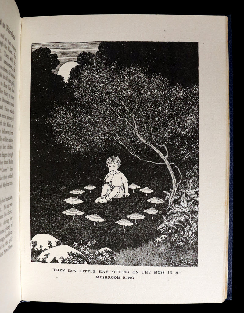1925 Rare Book - The Little Green Road to Fairyland by Ida Rentoul Outhwaite illustrated.