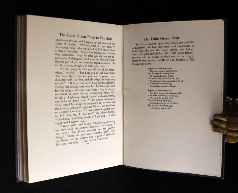 1925 Rare Book - The Little Green Road to Fairyland by Ida Rentoul Outhwaite illustrated.