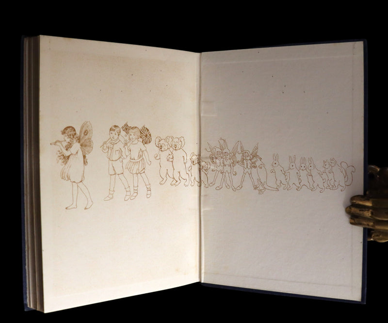 1925 Rare Book - The Little Green Road to Fairyland by Ida Rentoul Outhwaite illustrated.