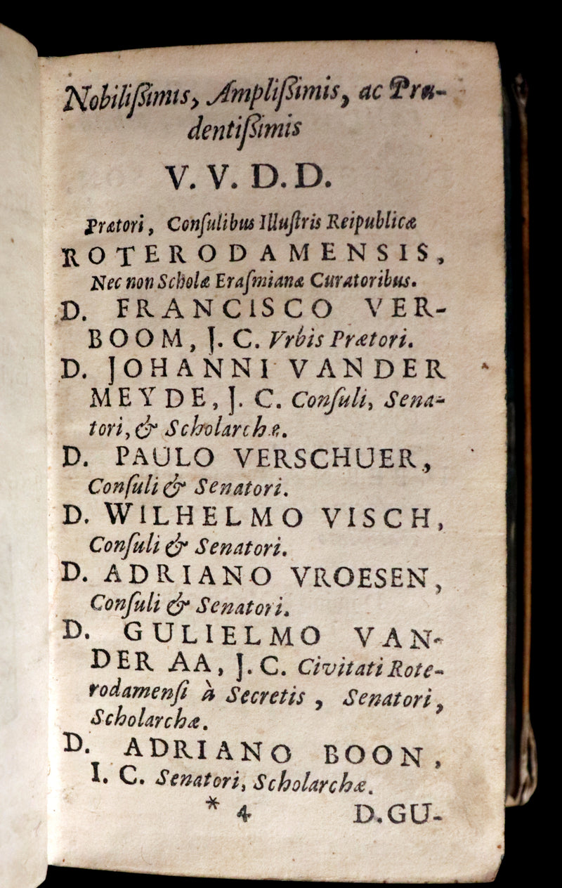1681 Rare Latin Vellum Book - Valerius Maximus' Stories of Roman life. Dictorum, factorumque memorabilium libri IX.