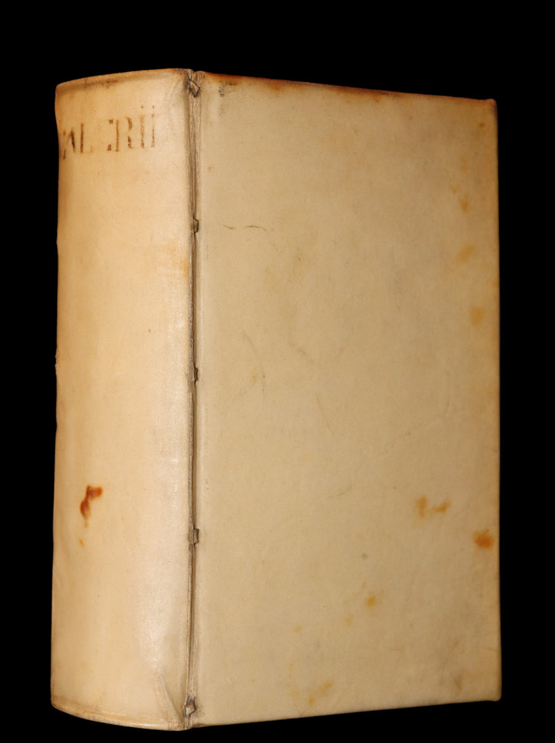 1681 Rare Latin Vellum Book - Valerius Maximus' Stories of Roman life. Dictorum, factorumque memorabilium libri IX.