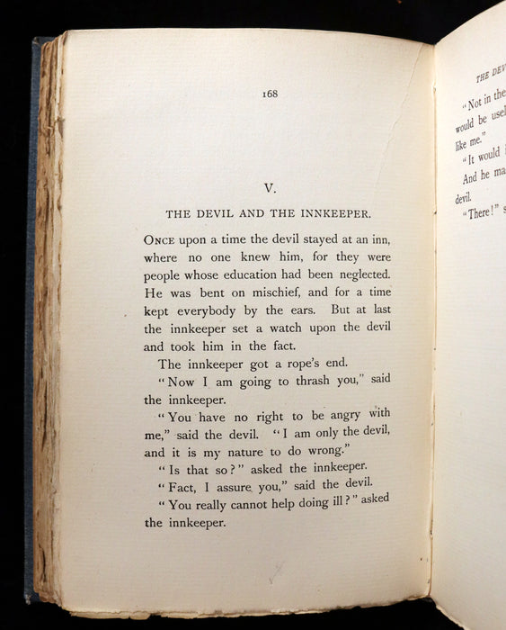 1896 Rare Book - The Strange Case of Dr Jekyll and Mr Hyde with Other Fables by Stevenson.