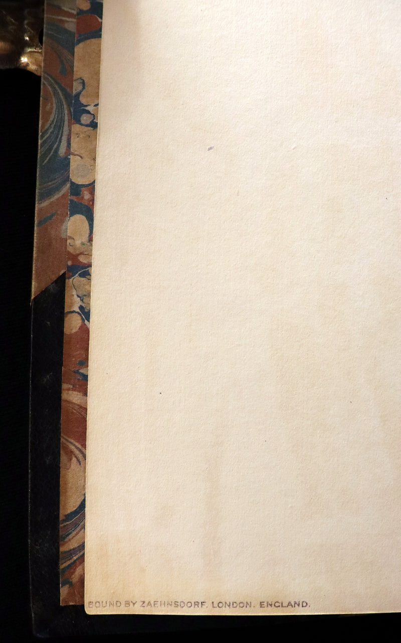 1895 Scarce 1stED in COLOR Bound by Zaehnsdorf - The Story of Rosina by Austin Dobson illustrated by Hugh Thomson.