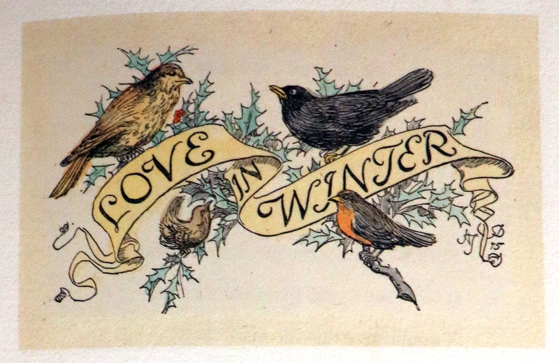 1895 Scarce 1stED in COLOR Bound by Zaehnsdorf - The Story of Rosina by Austin Dobson illustrated by Hugh Thomson.