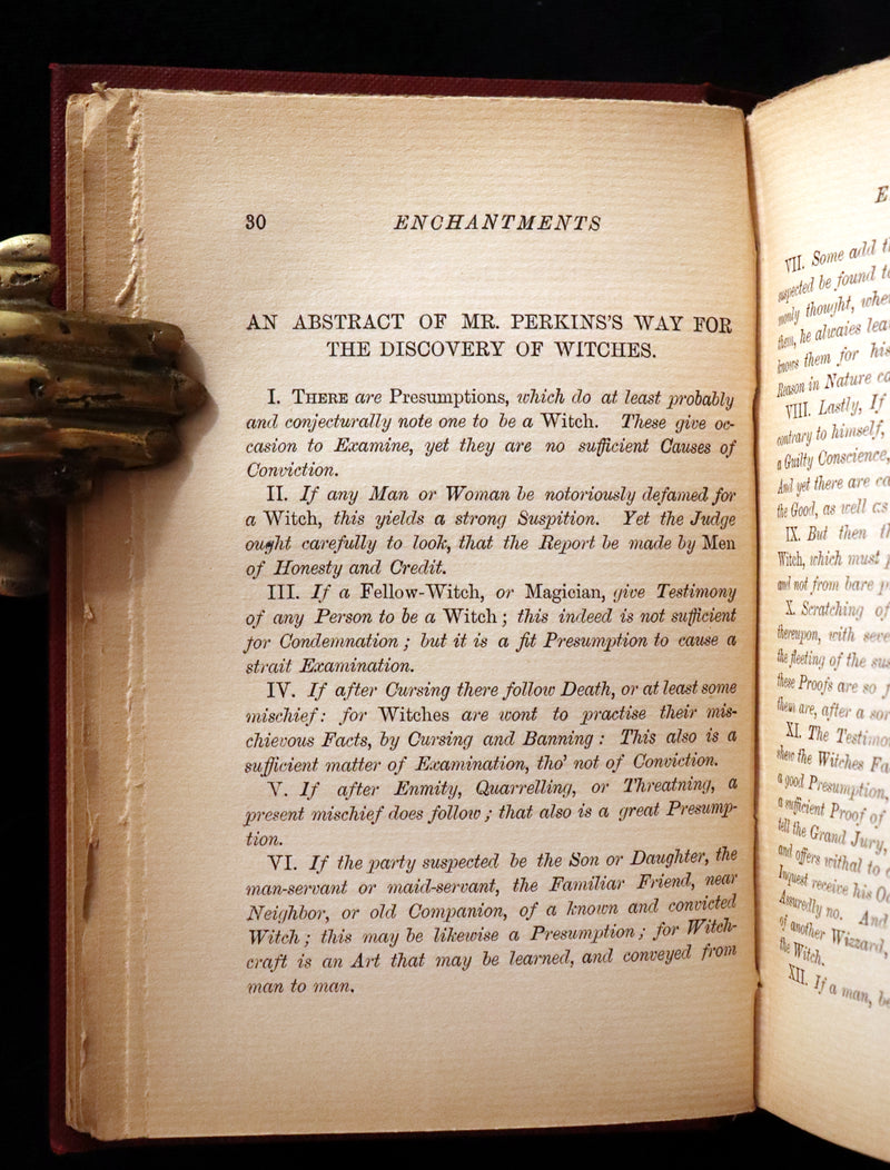 1862 Rare Book - SALEM WITCHCRAFT - Wonders of the Invisible World by Cotton Mather.