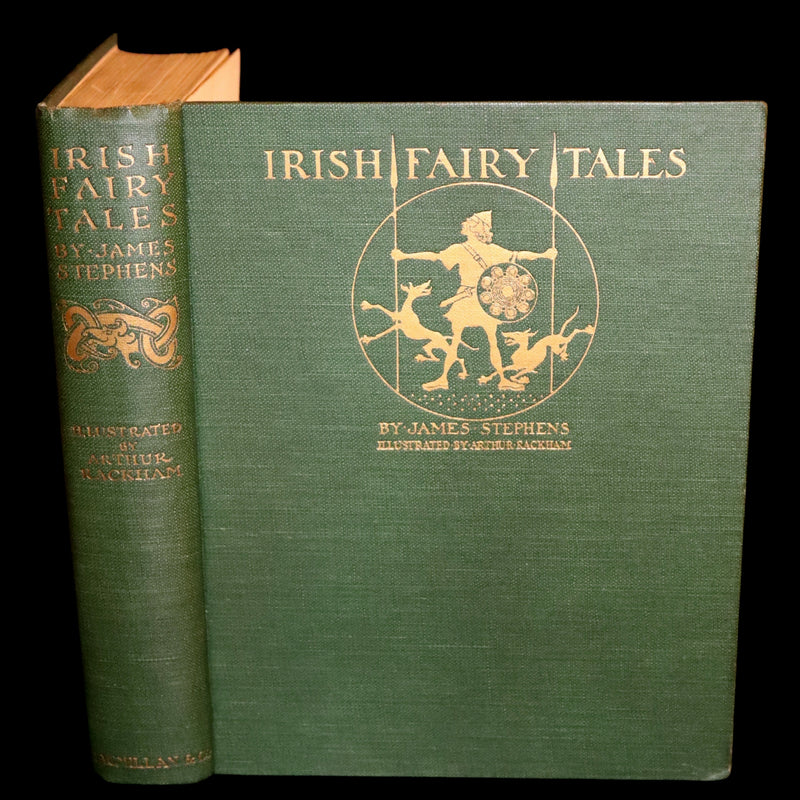 1920 First Edition - Irish fairy Tales by James Stephens illustrated by Arthur Rackham.