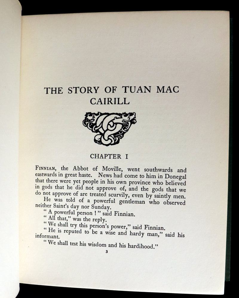 1920 First Edition - Irish fairy Tales by James Stephens illustrated by Arthur Rackham.