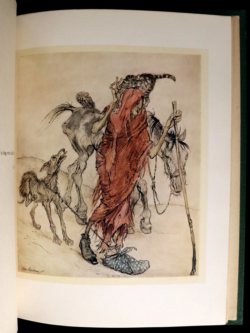 1920 First Edition - Irish fairy Tales by James Stephens illustrated by Arthur Rackham.