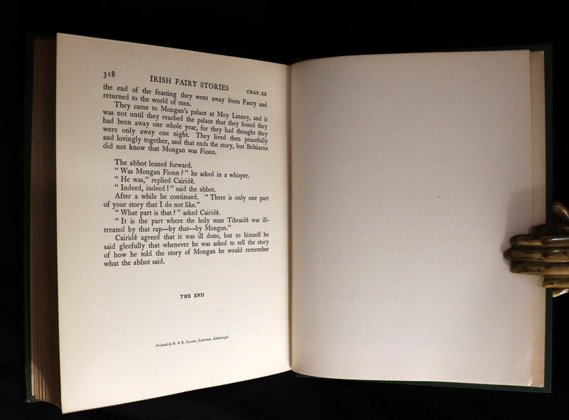 1920 First Edition - Irish fairy Tales by James Stephens illustrated by Arthur Rackham.