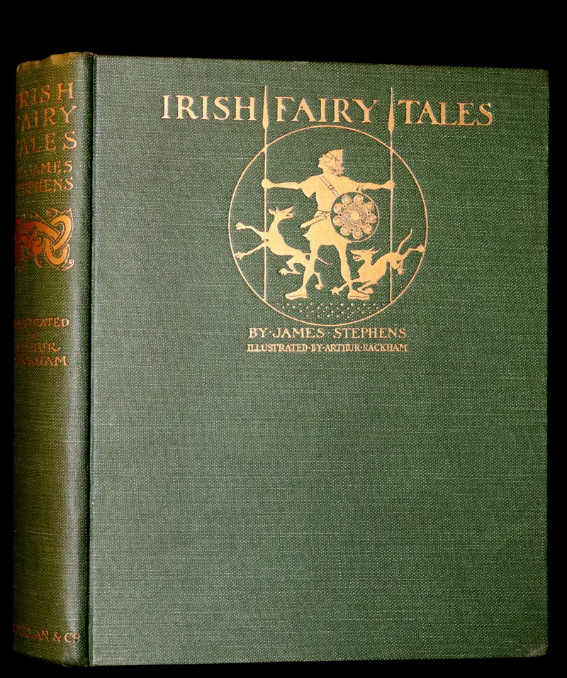1920 First Edition - Irish fairy Tales by James Stephens illustrated by Arthur Rackham.
