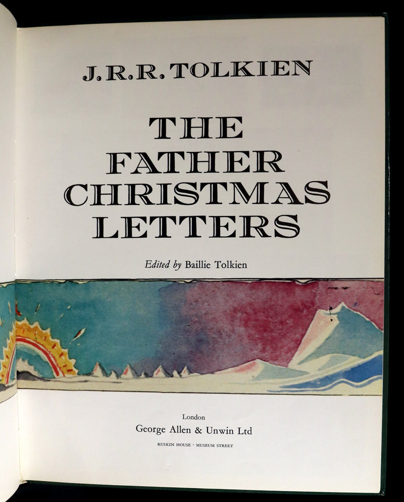 1976 Rare First Edition - The Father Christmas Letters of J.R.R. TOLKIEN for his Children.