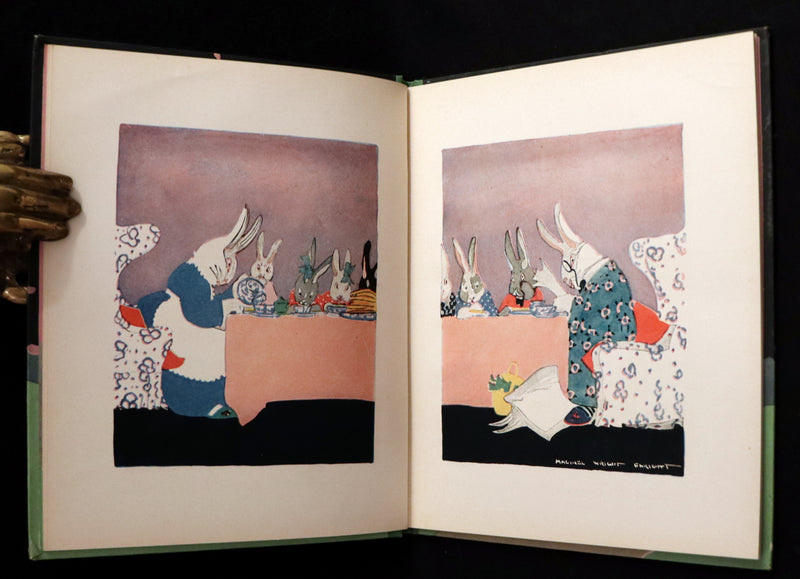 1919 Rare First Edition - BILLY BUNNY'S FORTUNE by Elizabeth Gordon, Illustrated by Maginel Wright Enright.