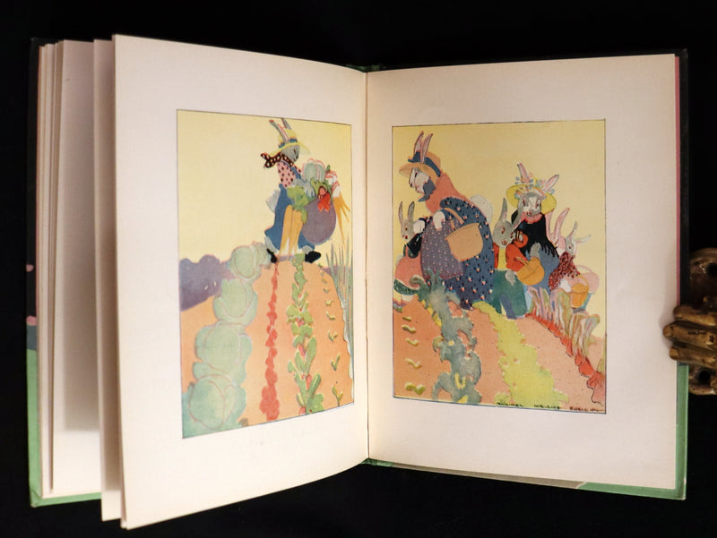 1919 Rare First Edition - BILLY BUNNY'S FORTUNE by Elizabeth Gordon, Illustrated by Maginel Wright Enright.