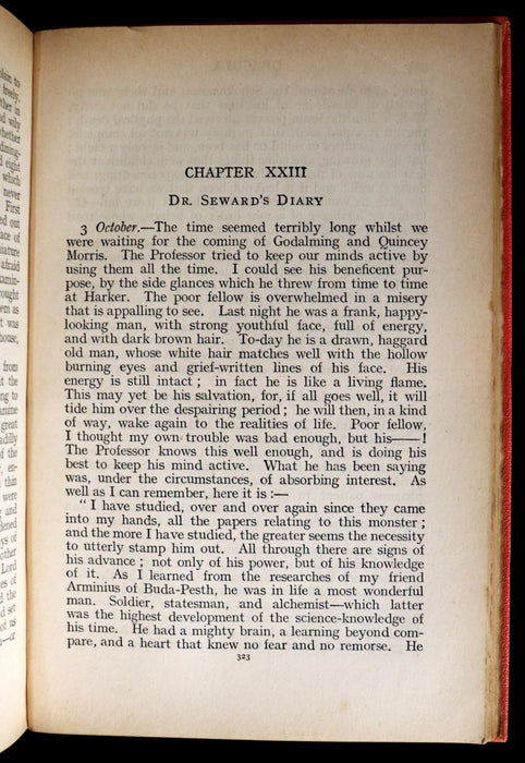 1913 Rare Edition - DRACULA by Bram Stoker. Gothic Vampire Story.