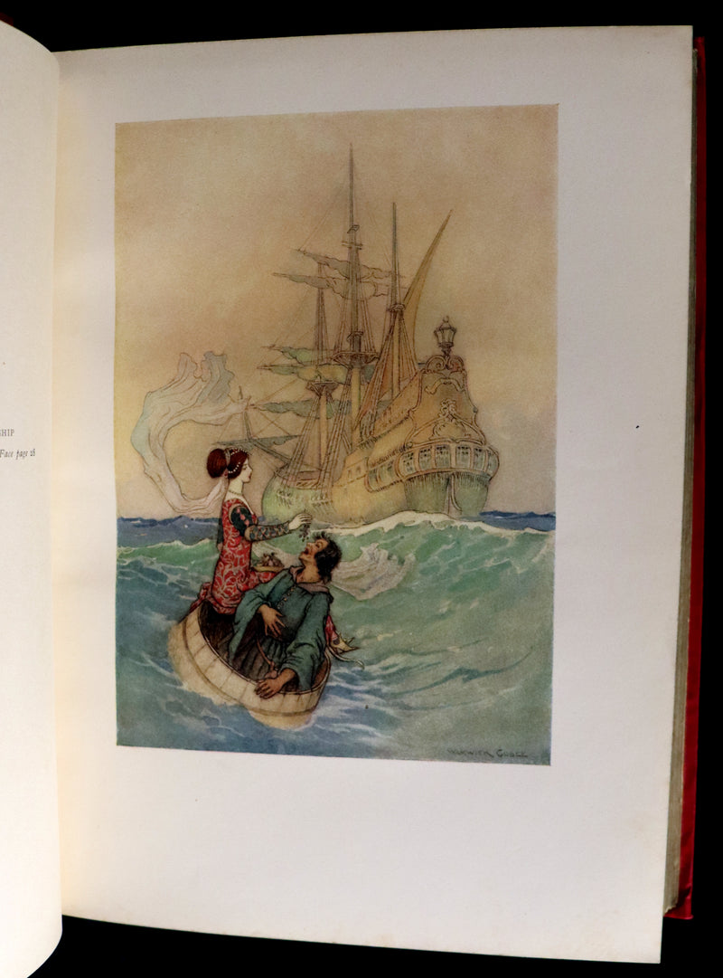 1911 Rare First Edition - STORIES from the PENTAMERONE Illustrated by Warwick GOBLE. Neapolitan Fairy Tale.