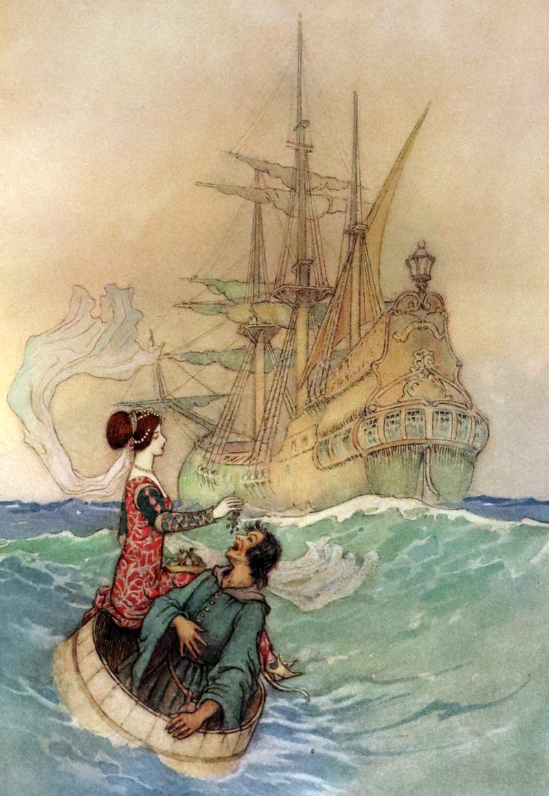 1911 Rare First Edition - STORIES from the PENTAMERONE Illustrated by Warwick GOBLE. Neapolitan Fairy Tale.