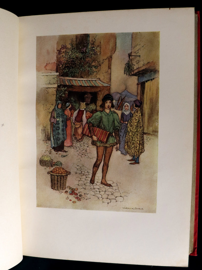 1911 Rare First Edition - STORIES from the PENTAMERONE Illustrated by Warwick GOBLE. Neapolitan Fairy Tale.