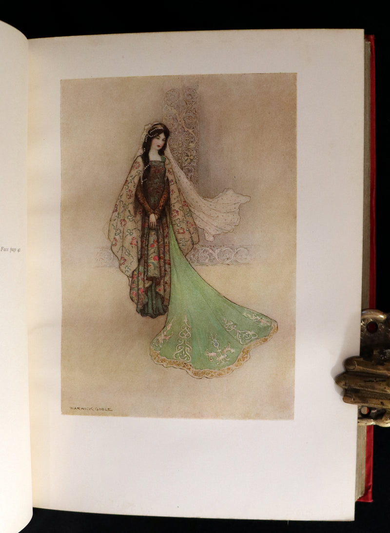 1911 Rare First Edition - STORIES from the PENTAMERONE Illustrated by Warwick GOBLE. Neapolitan Fairy Tale.