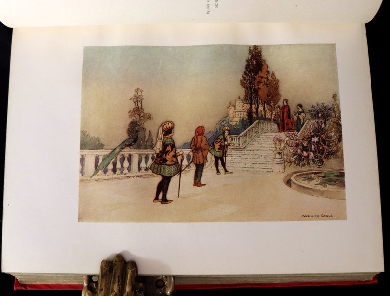 1911 Rare First Edition - STORIES from the PENTAMERONE Illustrated by Warwick GOBLE. Neapolitan Fairy Tale.
