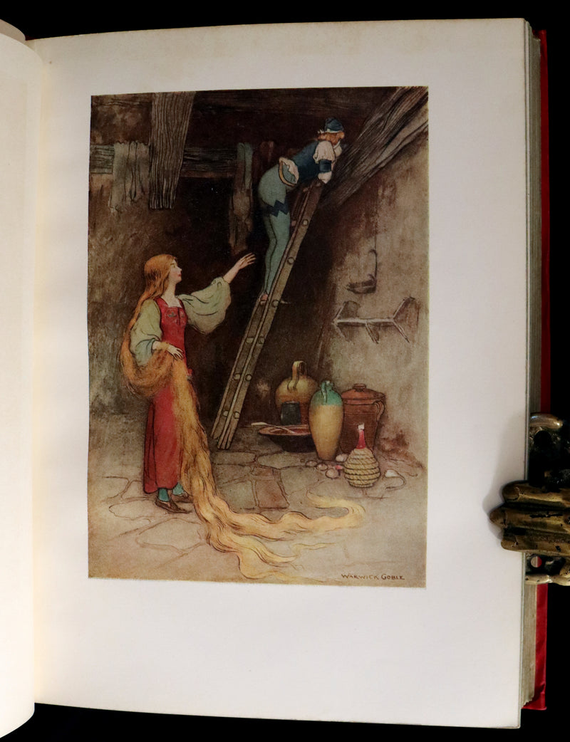 1911 Rare First Edition - STORIES from the PENTAMERONE Illustrated by Warwick GOBLE. Neapolitan Fairy Tale.