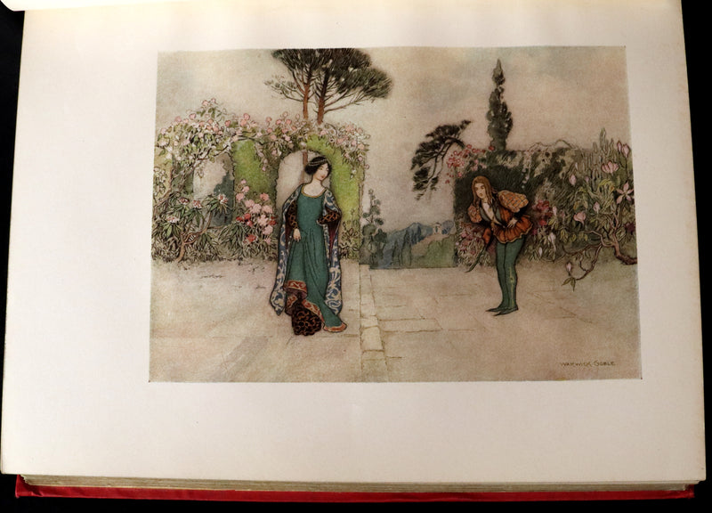 1911 Rare First Edition - STORIES from the PENTAMERONE Illustrated by Warwick GOBLE. Neapolitan Fairy Tale.