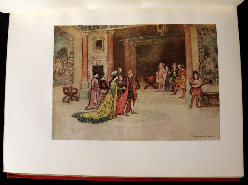 1911 Rare First Edition - STORIES from the PENTAMERONE Illustrated by Warwick GOBLE. Neapolitan Fairy Tale.
