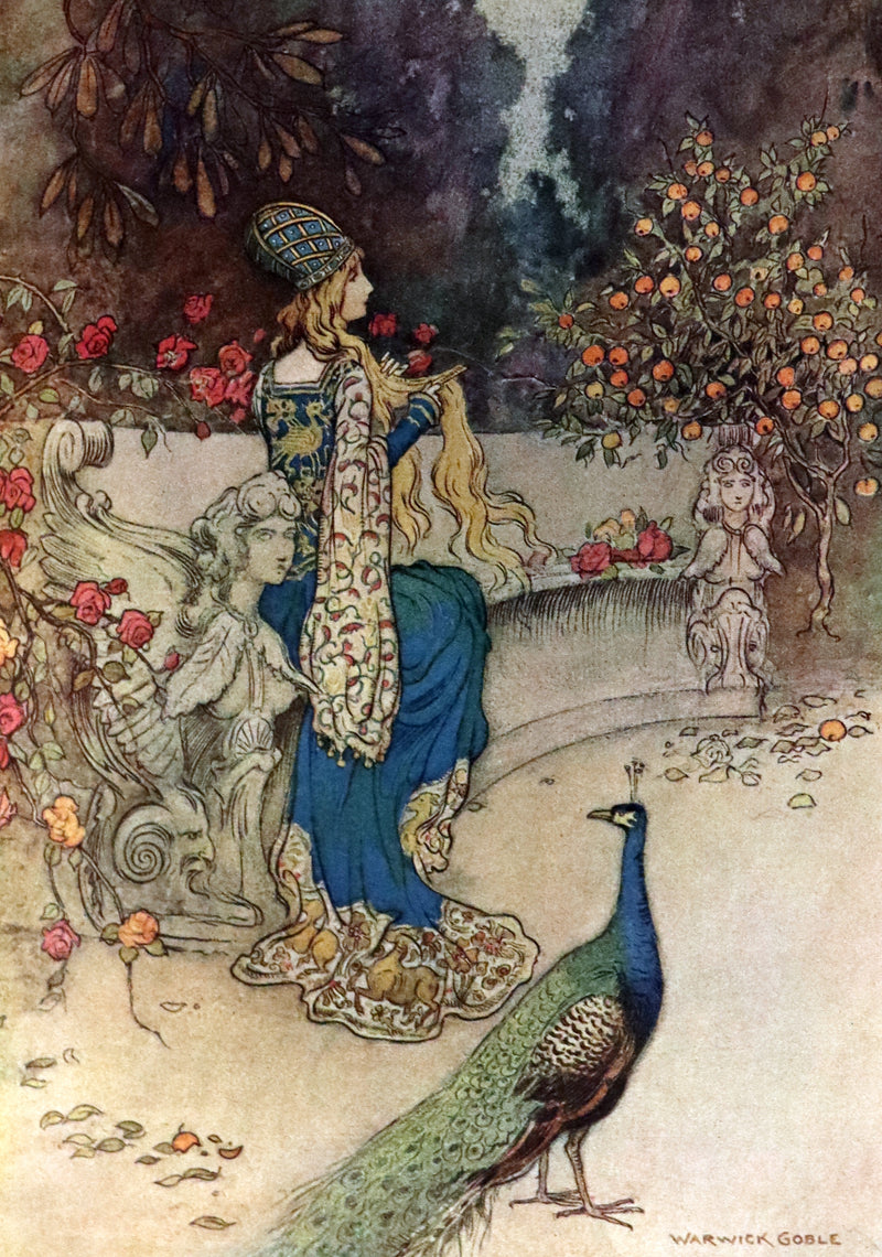 1911 Rare First Edition - STORIES from the PENTAMERONE Illustrated by Warwick GOBLE. Neapolitan Fairy Tale.