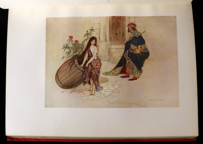 1911 Rare First Edition - STORIES from the PENTAMERONE Illustrated by Warwick GOBLE. Neapolitan Fairy Tale.