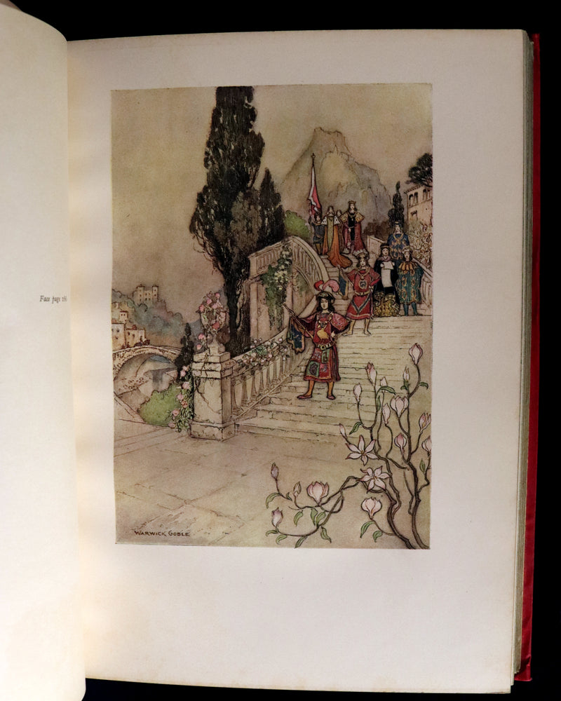 1911 Rare First Edition - STORIES from the PENTAMERONE Illustrated by Warwick GOBLE. Neapolitan Fairy Tale.