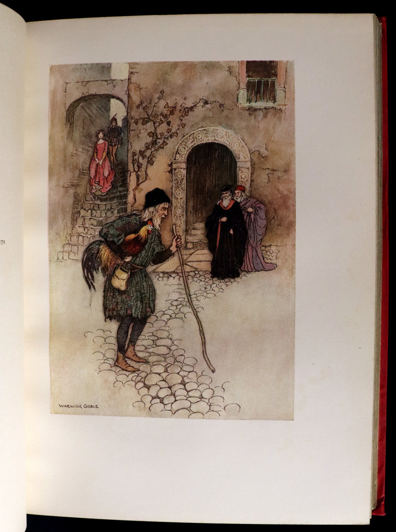 1911 Rare First Edition - STORIES from the PENTAMERONE Illustrated by Warwick GOBLE. Neapolitan Fairy Tale.