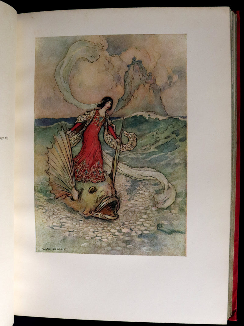 1911 Rare First Edition - STORIES from the PENTAMERONE Illustrated by Warwick GOBLE. Neapolitan Fairy Tale.