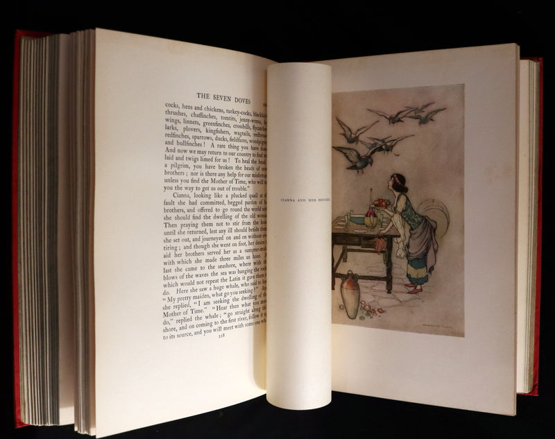 1911 Rare First Edition - STORIES from the PENTAMERONE Illustrated by Warwick GOBLE. Neapolitan Fairy Tale.