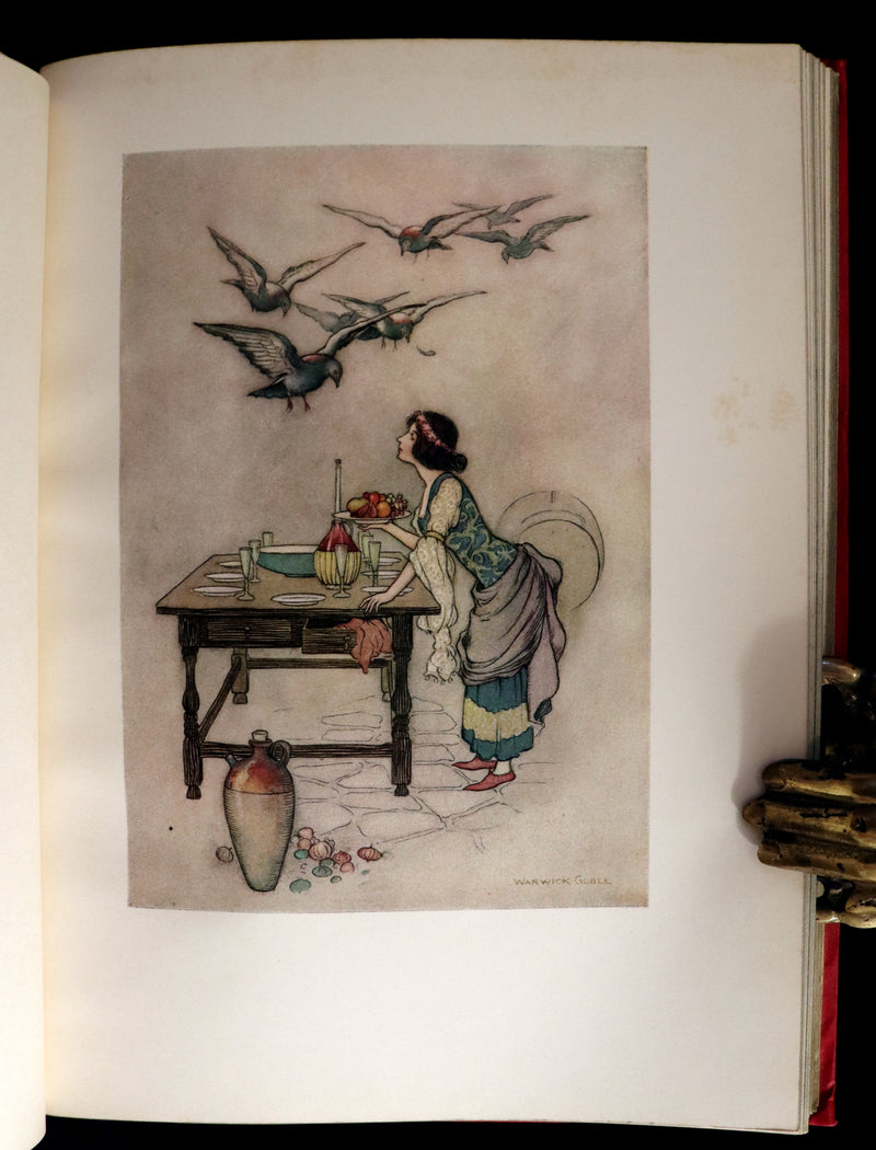 1911 Rare First Edition - STORIES from the PENTAMERONE Illustrated by Warwick GOBLE. Neapolitan Fairy Tale.
