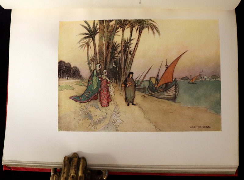 1911 Rare First Edition - STORIES from the PENTAMERONE Illustrated by Warwick GOBLE. Neapolitan Fairy Tale.