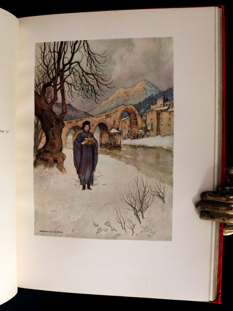 1911 Rare First Edition - STORIES from the PENTAMERONE Illustrated by Warwick GOBLE. Neapolitan Fairy Tale.