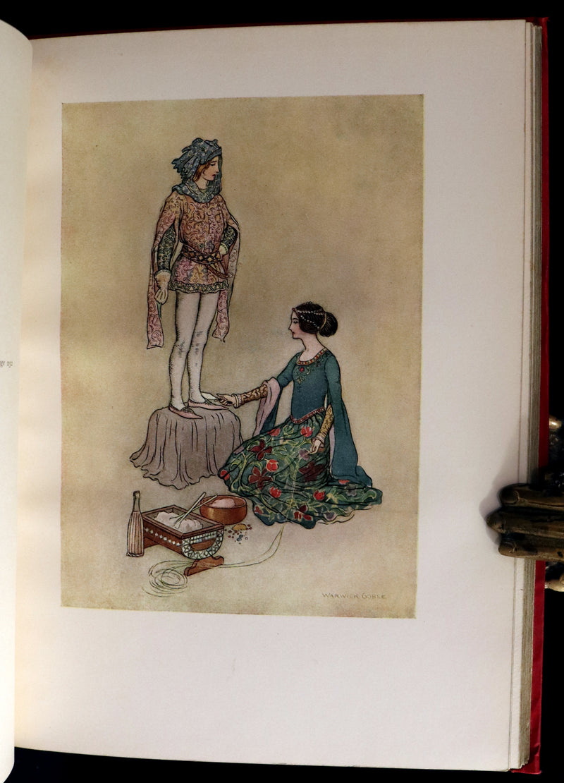 1911 Rare First Edition - STORIES from the PENTAMERONE Illustrated by Warwick GOBLE. Neapolitan Fairy Tale.