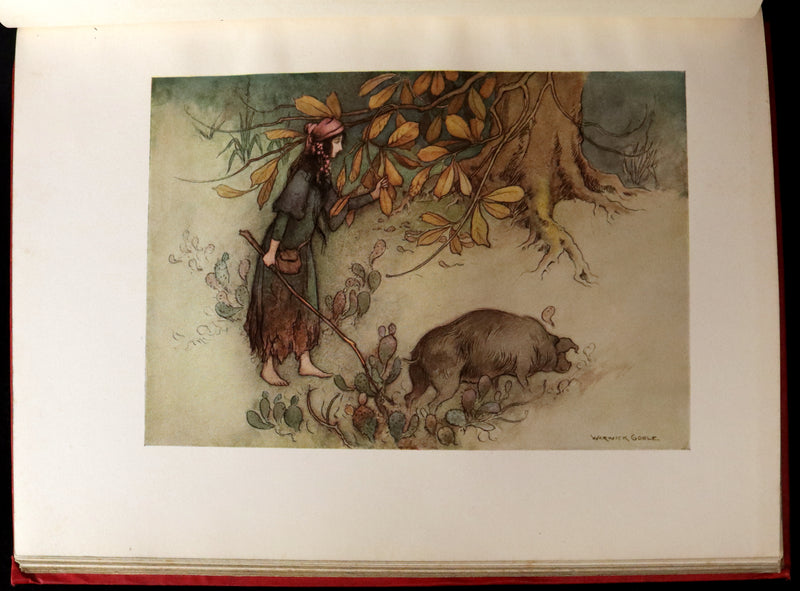 1911 Rare First Edition - STORIES from the PENTAMERONE Illustrated by Warwick GOBLE. Neapolitan Fairy Tale.