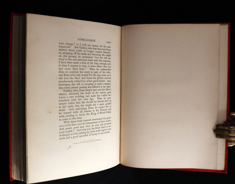 1911 Rare First Edition - STORIES from the PENTAMERONE Illustrated by Warwick GOBLE. Neapolitan Fairy Tale.